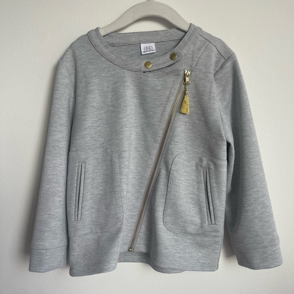 Egg By Susan Lazar Girls grey Jacket Size 6 - Picture 1 of 6